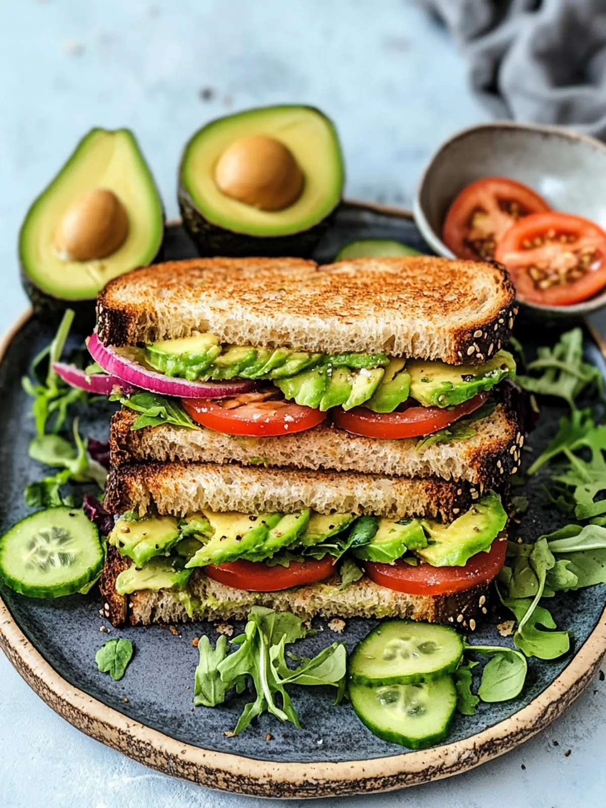 Deliciously Customizable Avocado Sandwich in Just 10 Minutes 4 Avocado Sandwich