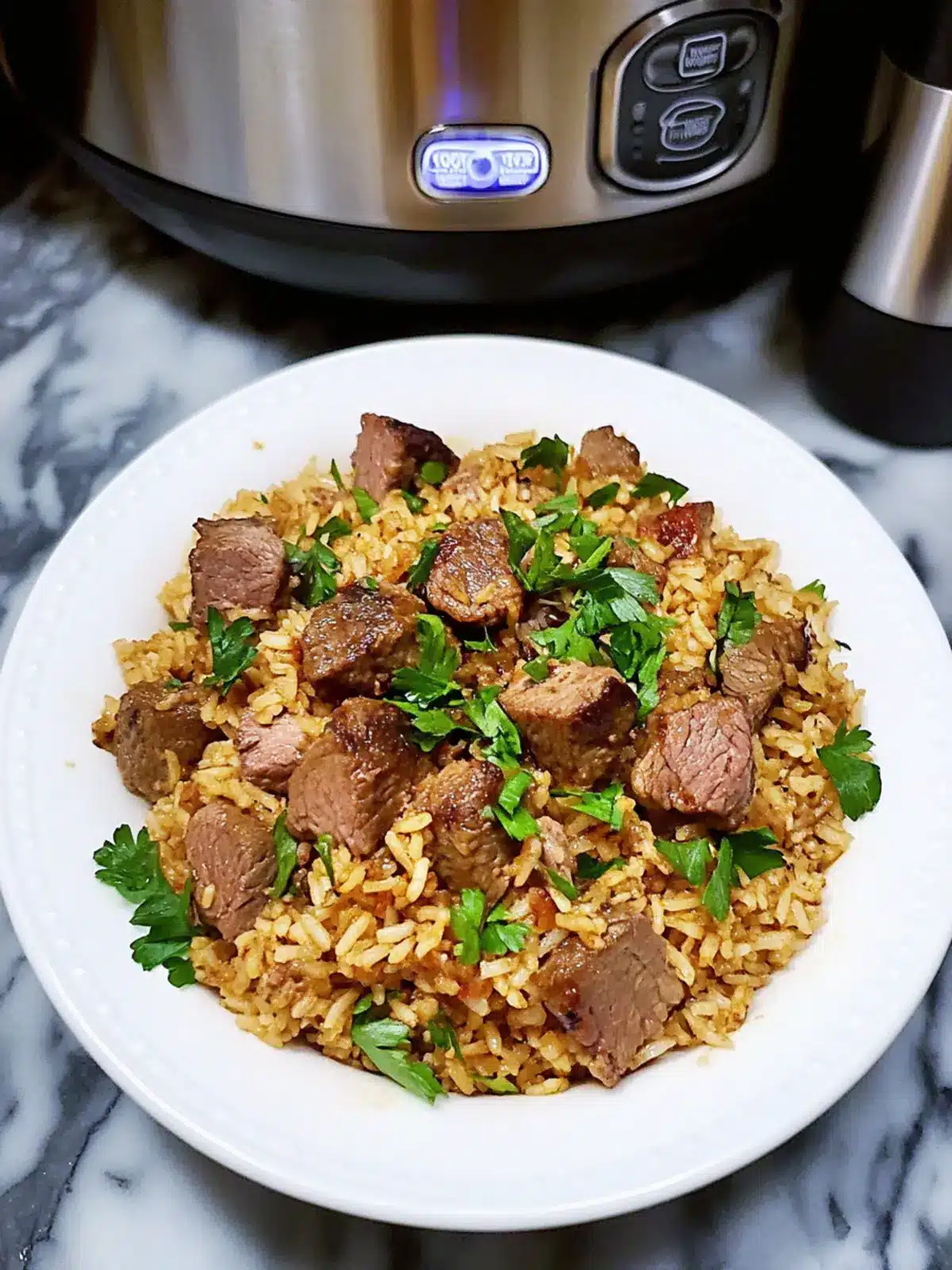 Savory Instant Pot Lamb and Rice Plov for Effortless Comfort 2 Instant Pot Lamb and Rice