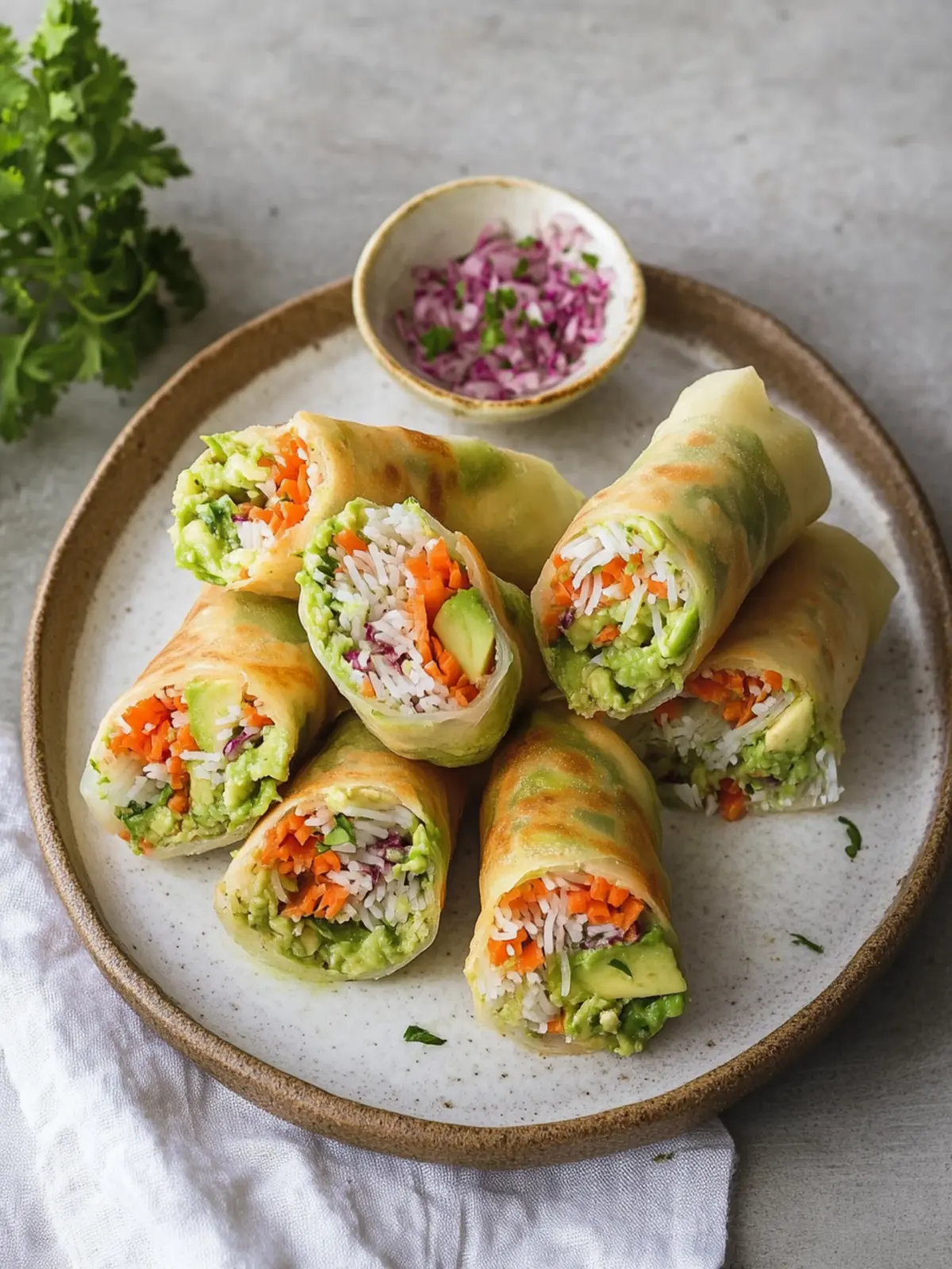 Delicious Avocado Egg Rolls That Will Wow Your Guests 2 Avocado Egg Rolls