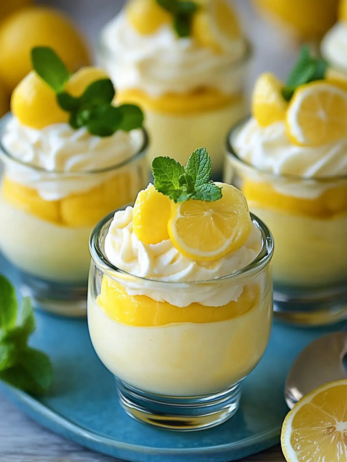 Irresistible Lemon Cheesecake Mousse for No-Bake Bliss 4 Lemon Cheesecake Mousse