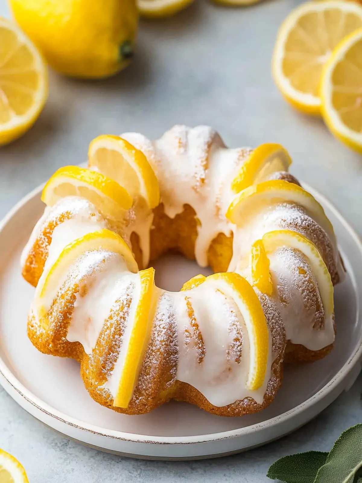 Zesty Lemon Mini Bundt Cake Recipe for Perfect Sweet Treats 4 Lemon Mini Bundt Cake