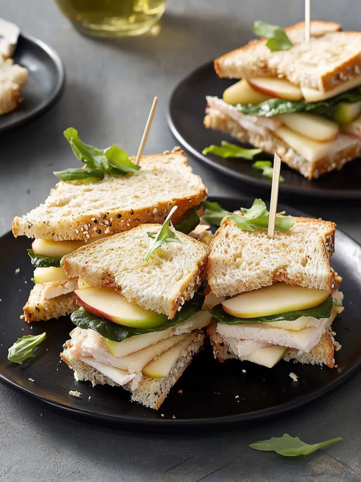 Delicious Turkey Gouda and Apple Tea Sandwiches You ll Love 4 Turkey, Gouda and Apple Tea Sandwiches