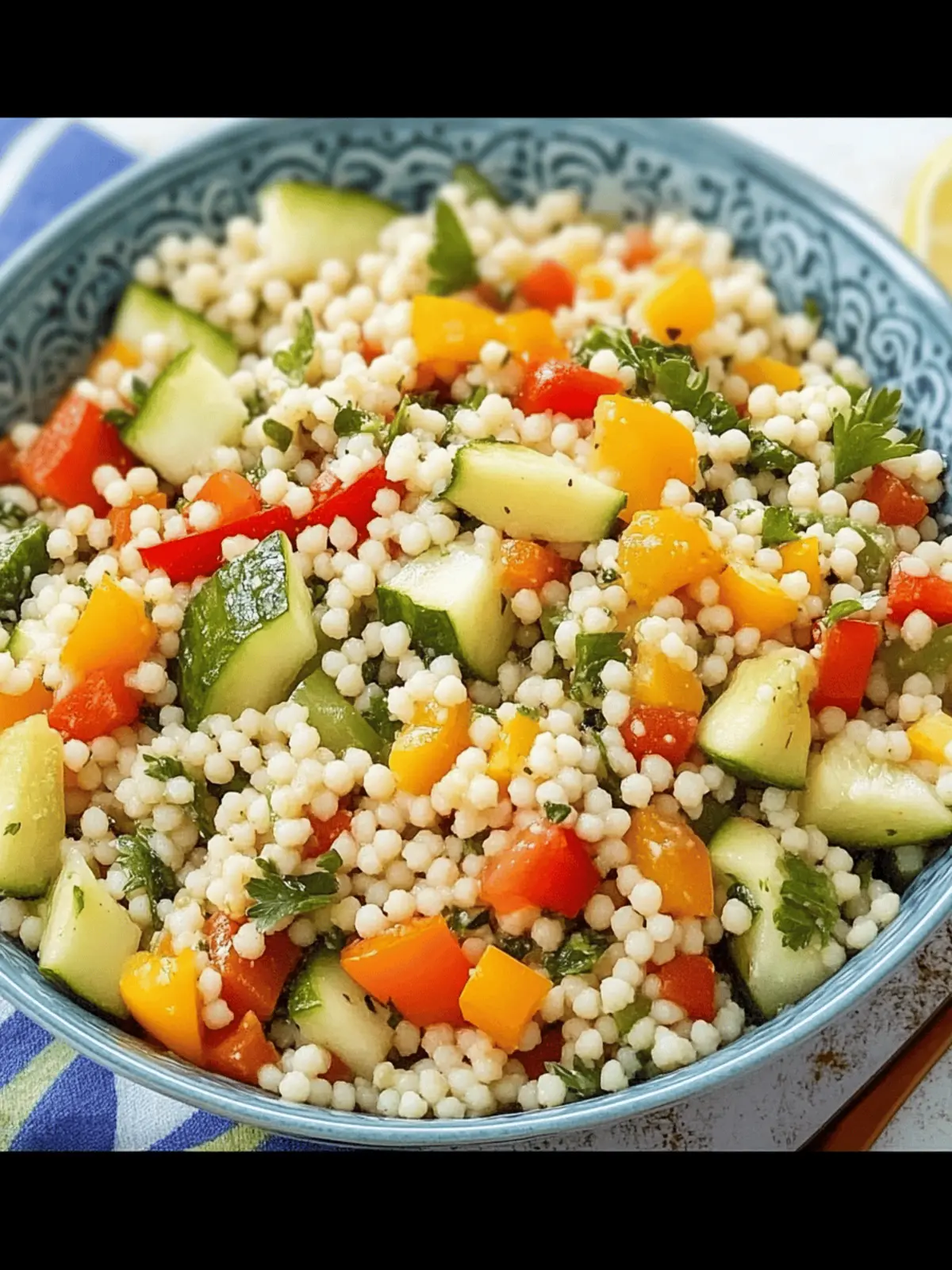 Simple Summertime Couscous Salad for Effortless Freshness 2 Simple Summertime Couscous Salad
