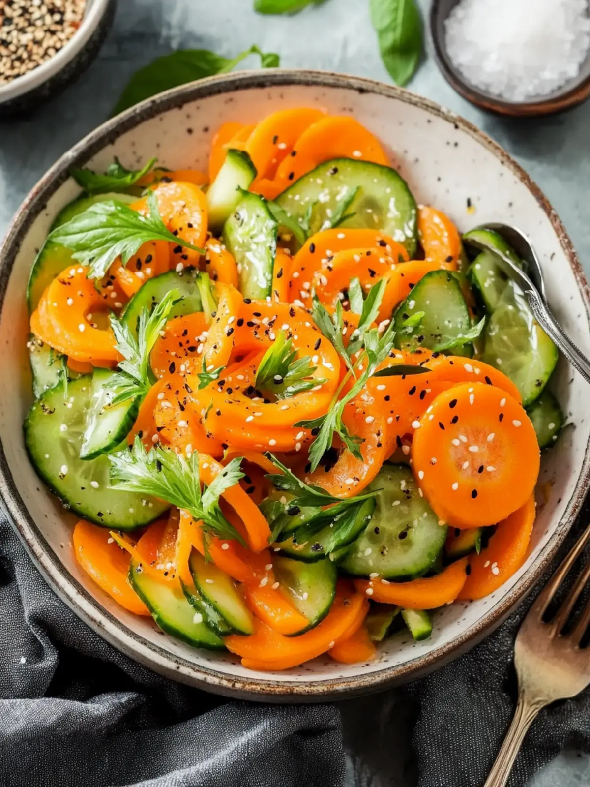 Cucumber Carrot Salad That Will Revitalize Your Meals 3 Cucumber Carrot Salad