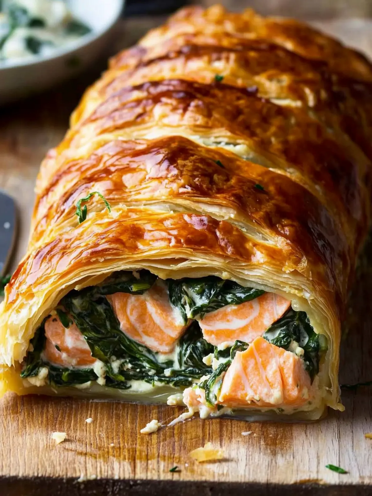 Hairy Bikers Salmon and Spinach En Croute: Dinner Delight! 4 Hairy Bikersâ Salmon And Spinach En Croute