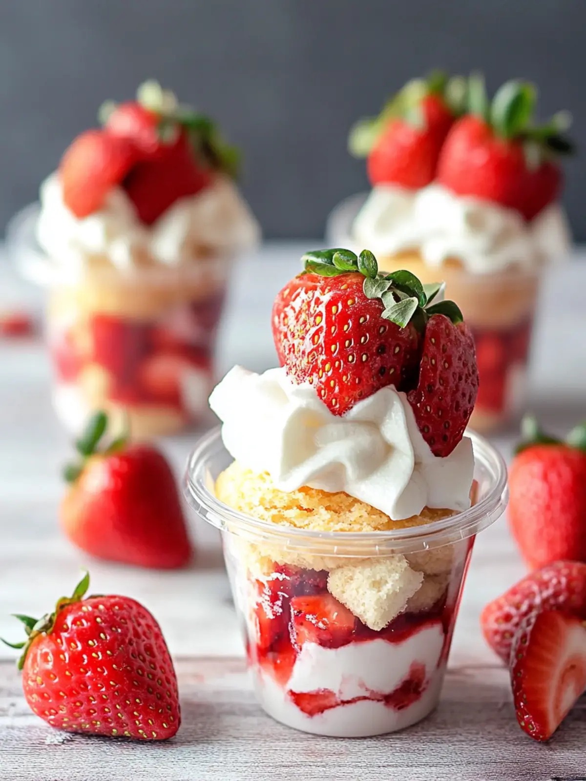 Irresistible Strawberry Shortcake Cups for Effortless Entertaining 2 Strawberry Shortcake Cups