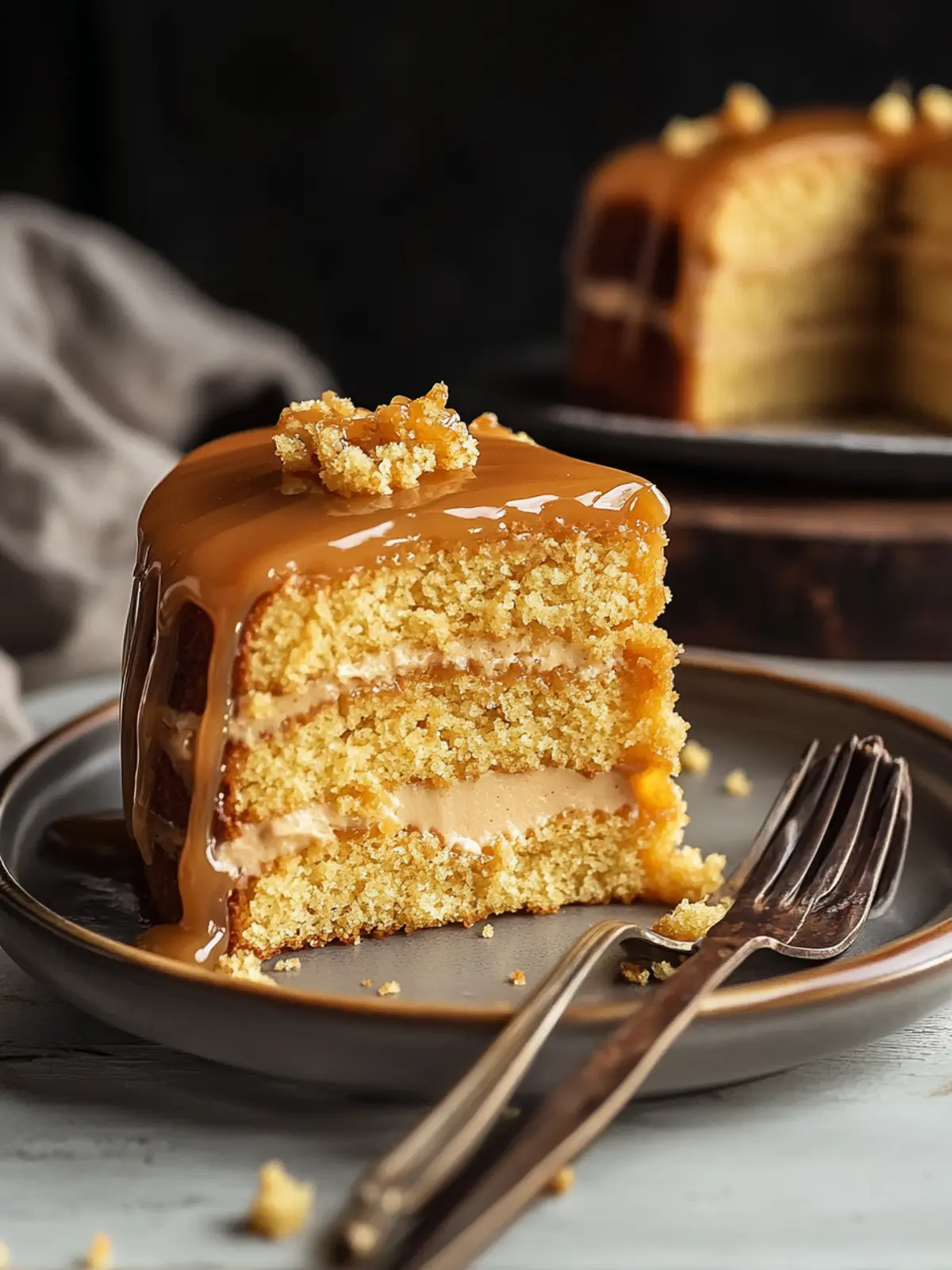 Sweet Memories: Old Fashioned Caramel Cake to Savor 4 Old Fashioned Caramel Cake