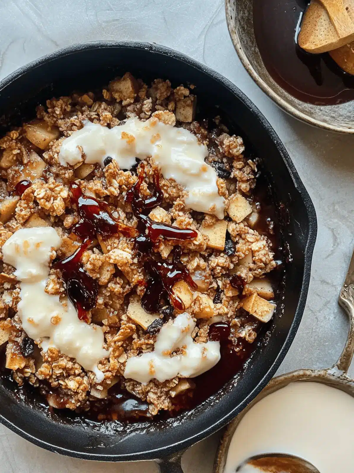 Delicious Apple and Cinnamon Toast Cereal Crumble Recipe 4 Apple and cinnamon toast cereal crumble