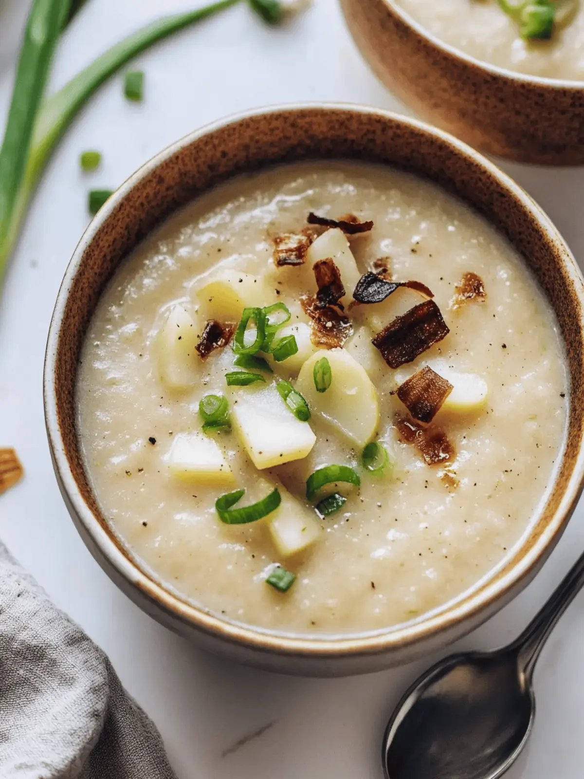Creamy Vegan Potato Leek Soup for Cozy Comfort on Chilly Days 2 Creamy Vegan Potato Leek Soup
