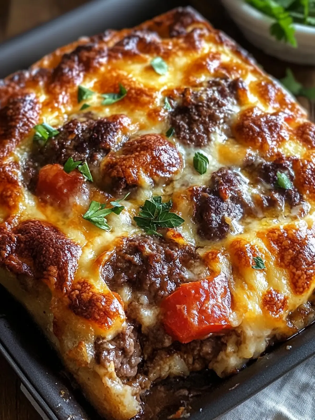 Hearty Hamburger Steak Bake for Comforting Family Dinners 3 Hamburger Steak Bake