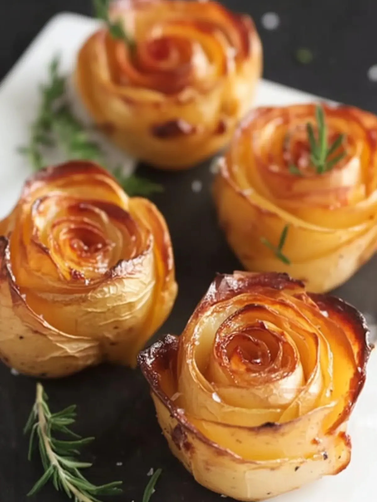 Baked Potato Roses: Elegant Appetizer You Can Master at Home 4 Baked Potato Roses