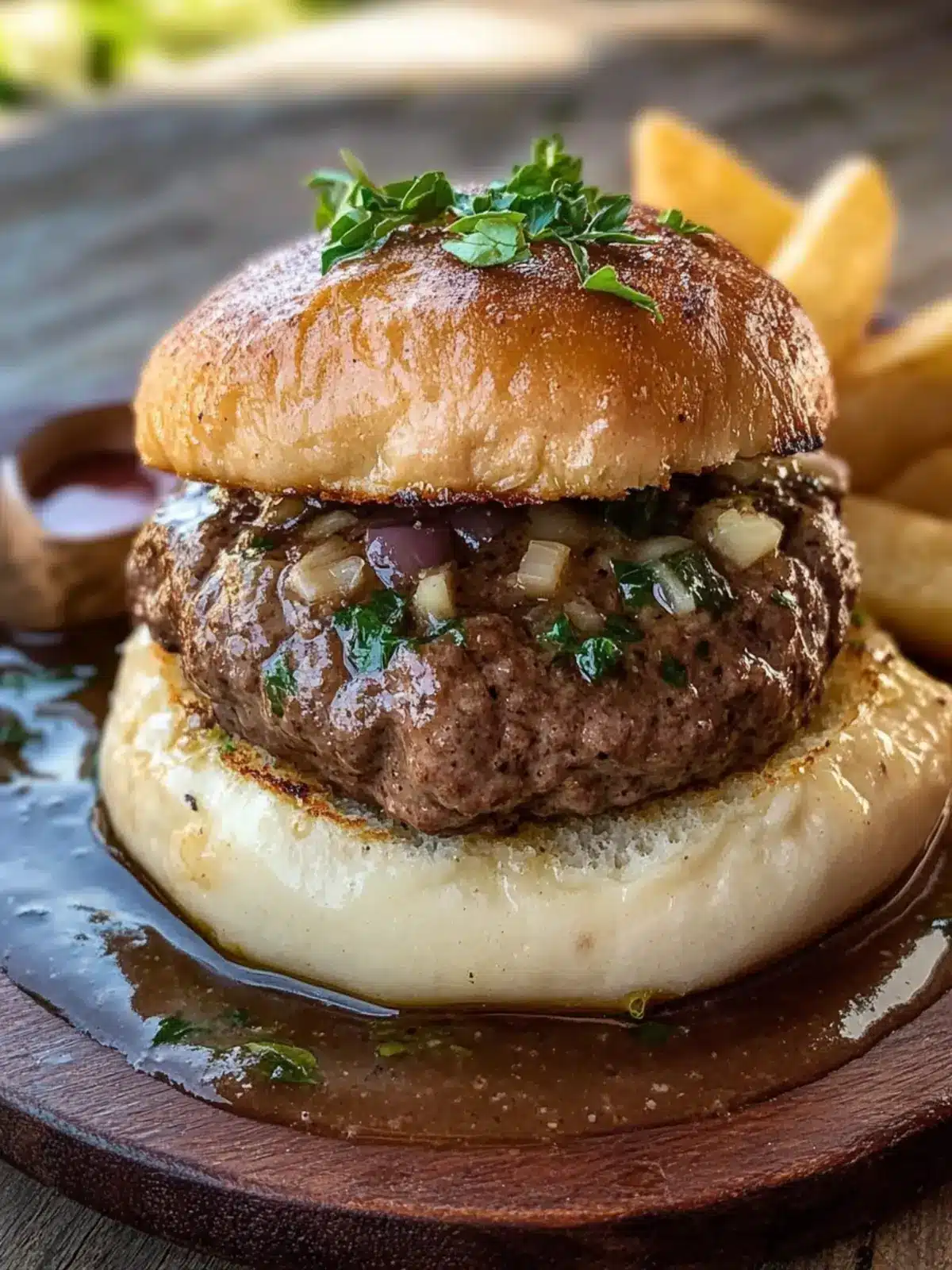Grandma's Polish Hamburgers in Mushroom Gravy for Cozy Nights 4 Grandma s Polish Hamburgers