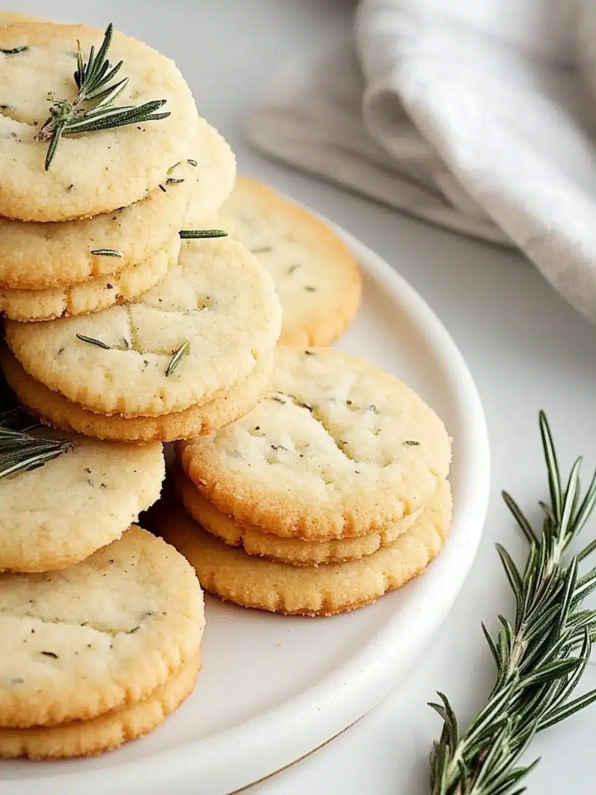 Irresistibly Buttery Rosemary Shortbread Cookies Recipe 4 Rosemary Shortbread Cookies