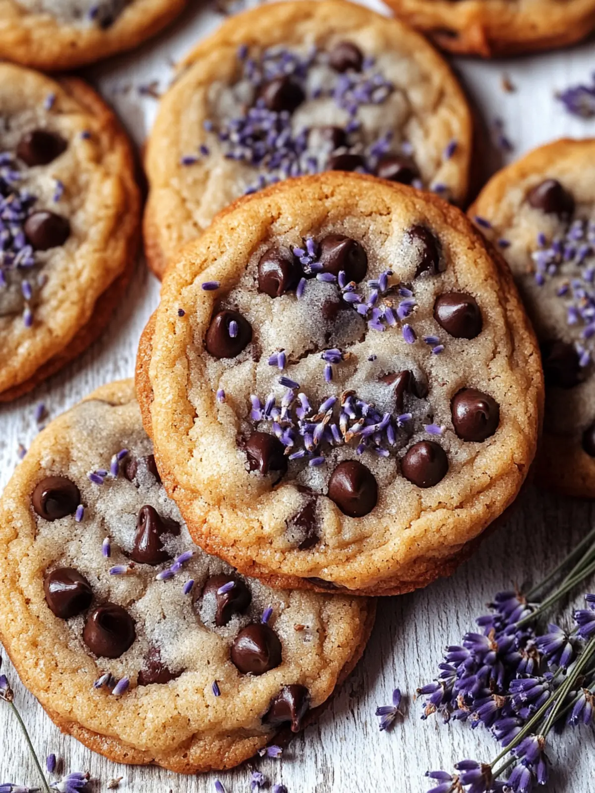 Lavender Chocolate Chip Cookies for a Cozy Flavor Journey 2 Lavender Chocolate Chip Cookies