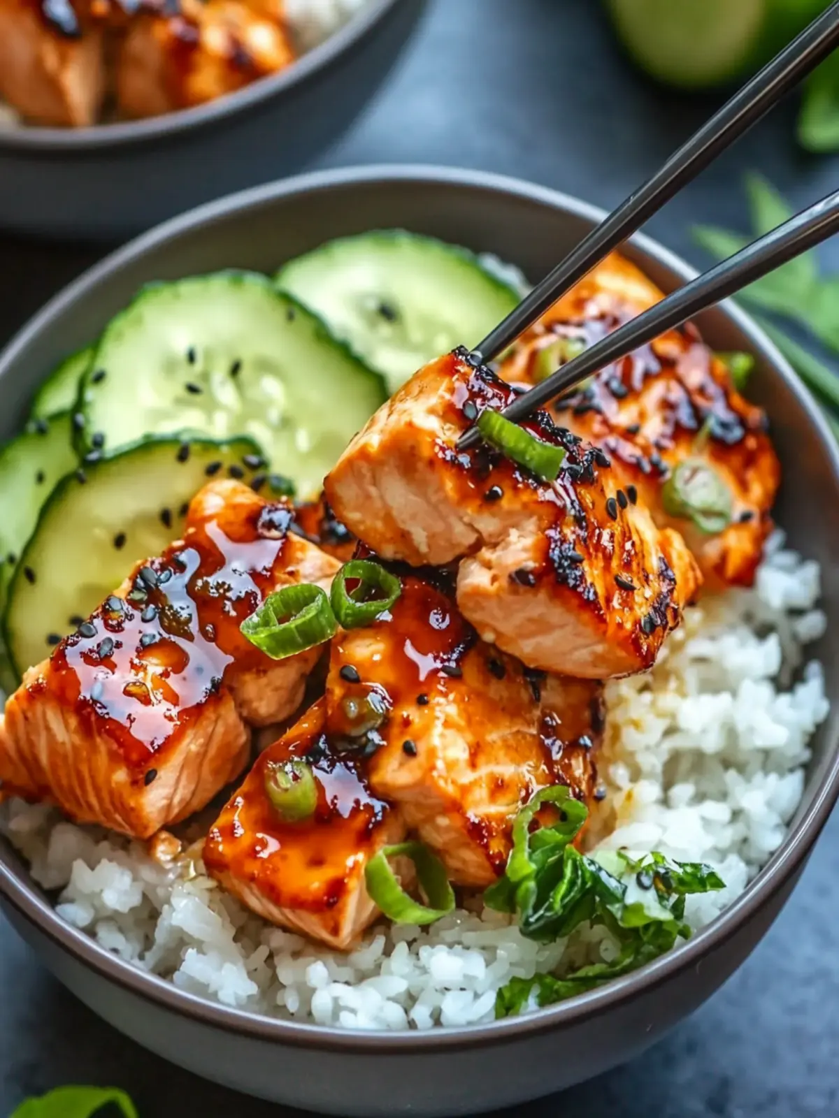 Savor Sriracha Honey Salmon Bowls for Easy Gourmet Nights 2 Sriracha Honey Salmon Bowls