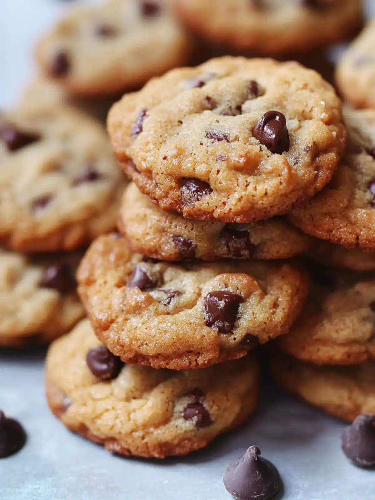 Mini Crunchy Chocolate Chip Cookies for Ultimate Snack Joy 3 Mini Crunchy Chocolate Chip Cookies