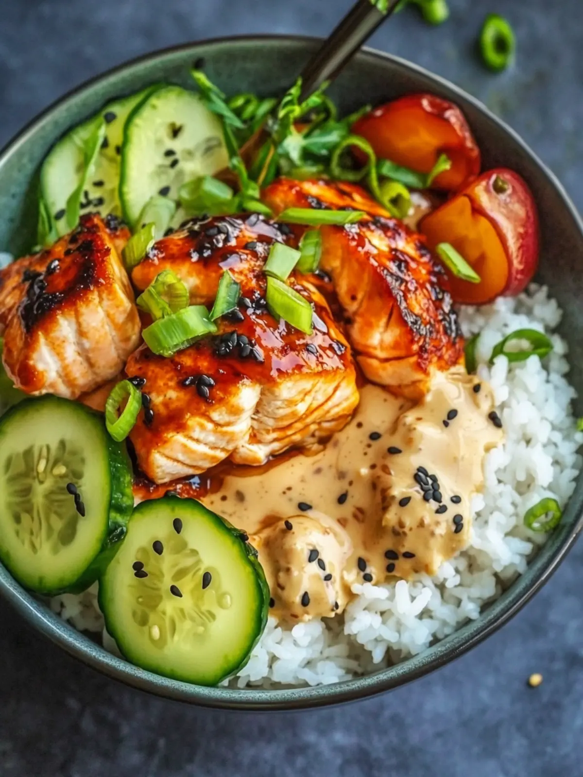 Savor Sriracha Honey Salmon Bowls for Easy Gourmet Nights 3 Sriracha Honey Salmon Bowls