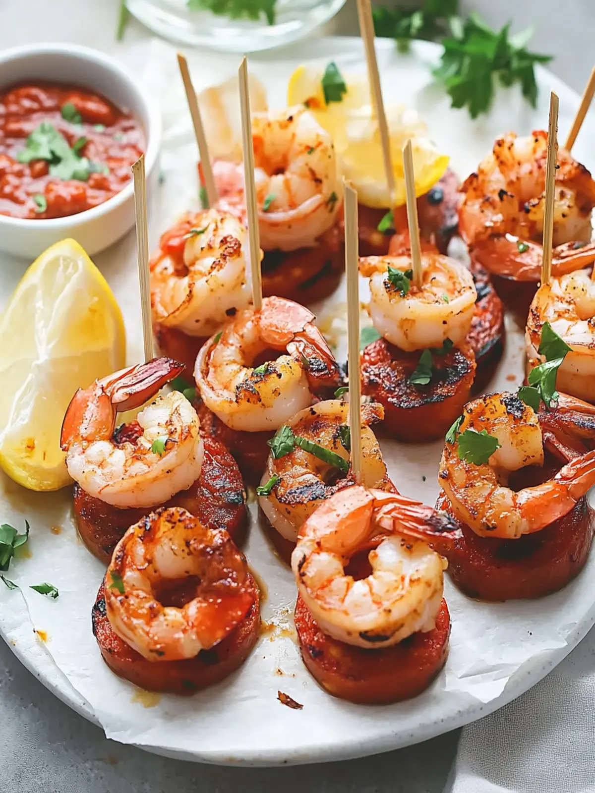Grilled Shrimp and Chorizo Appetizers for Flavorful Gatherings 2 Grilled Shrimp and Chorizo Appetizers