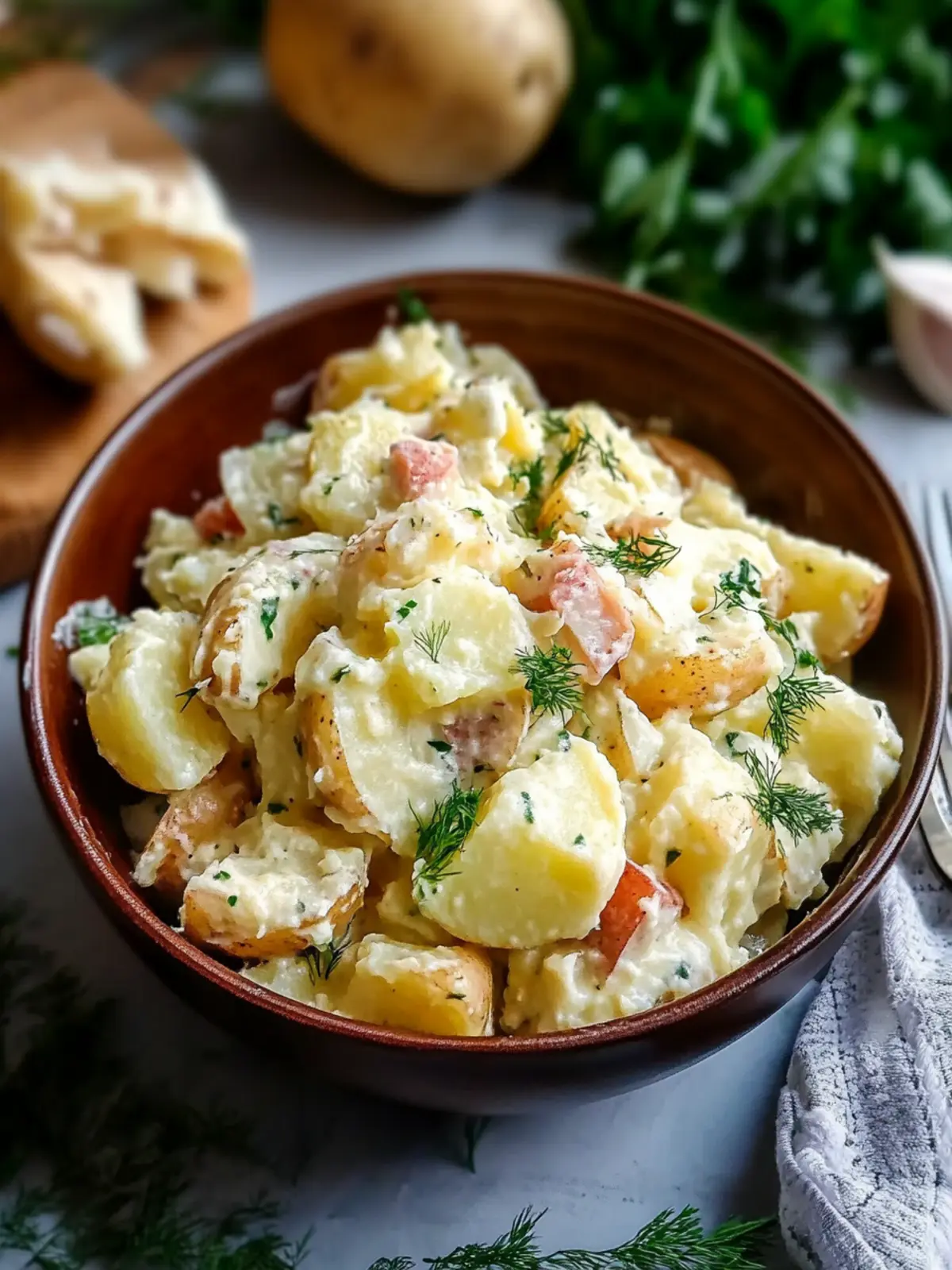 Delicious Jewish Potato Salad with Fresh Dill for Every Occasion 3 Jewish Potato Salad