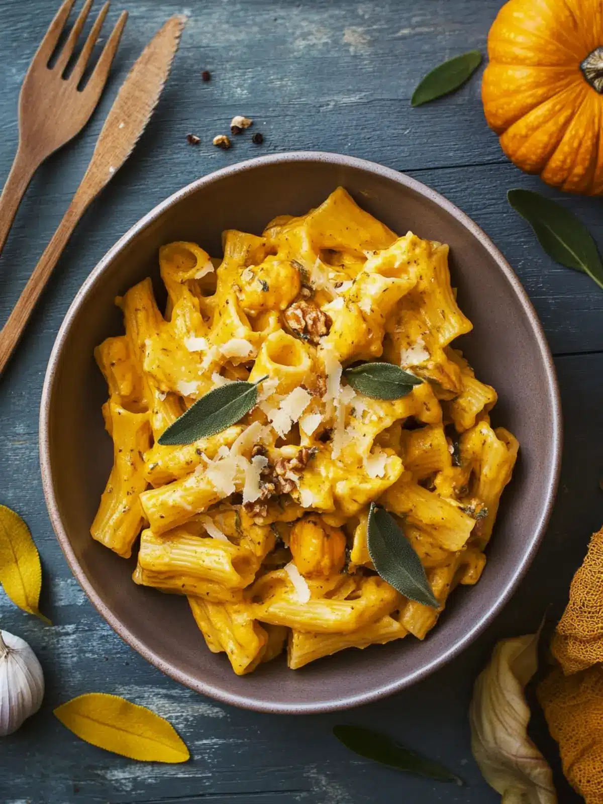 Cozy Up with Creamy Pumpkin And Sage Pasta This Fall 4 Creamy Pumpkin And Sage Pasta