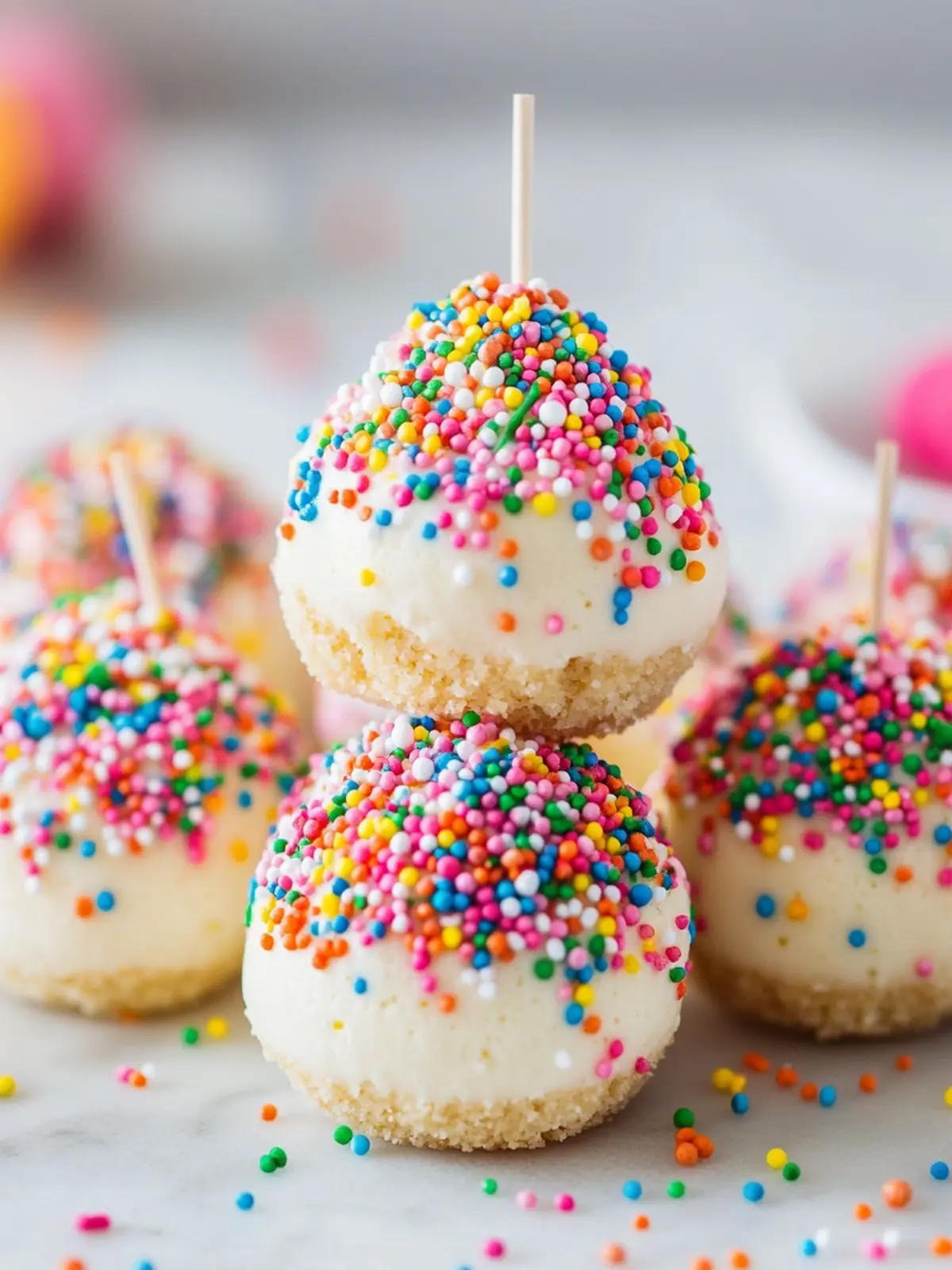Irresistible Funfetti Cheesecake Bites for Effortless Joy 2 Funfetti Cheesecake Bites