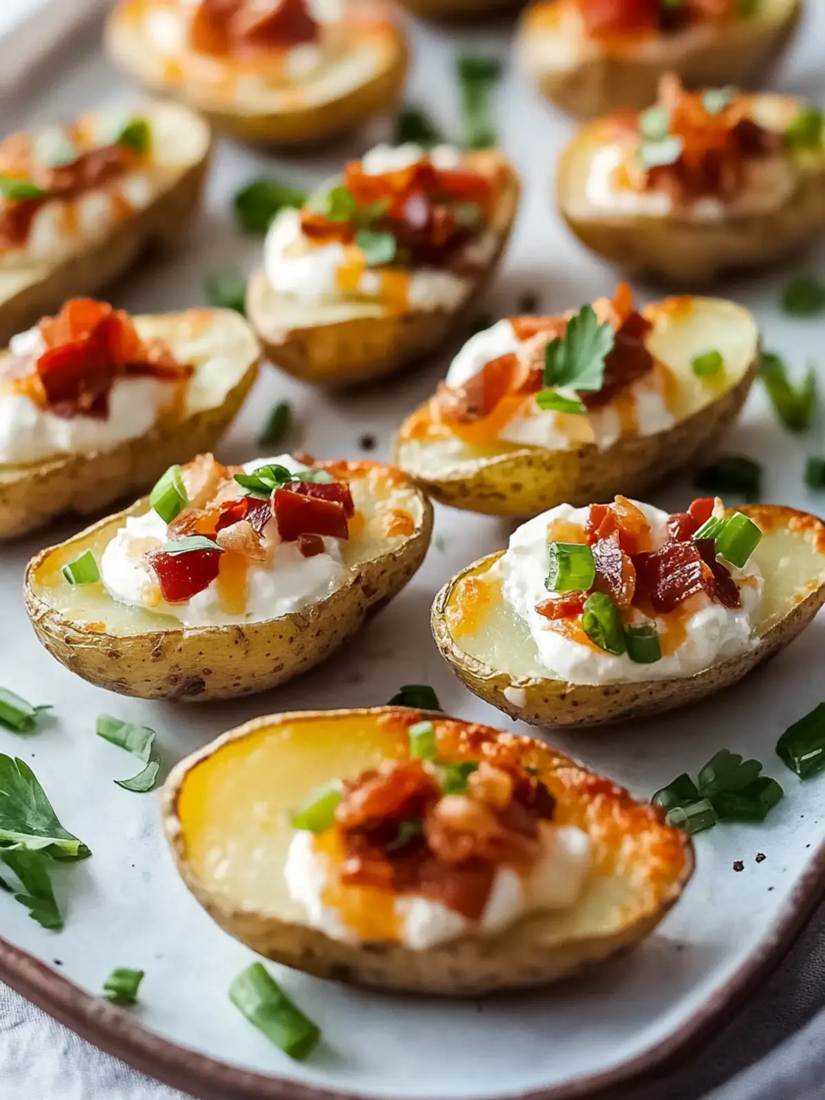 Tasty Mini Potato Skins: Your New Favorite Game Day Snack 4 Tasty Mini Potato Skins