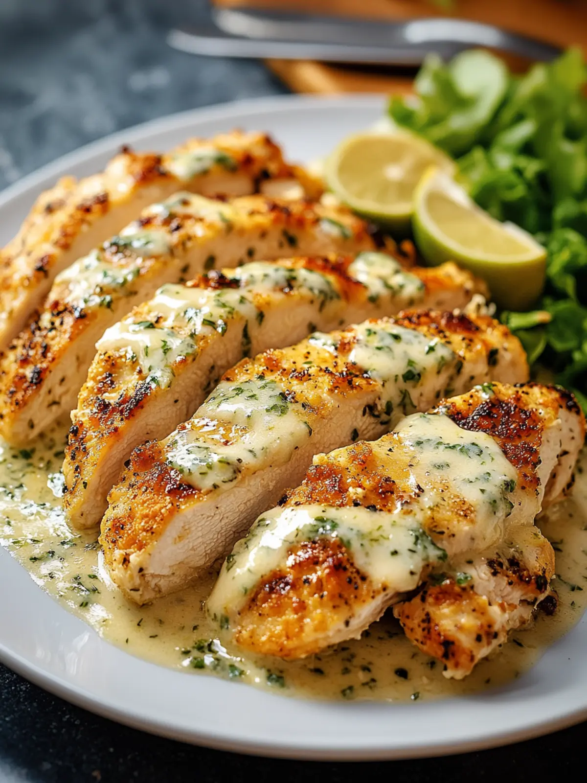 Baked Caesar Chicken with Creamy Parmesan Sauce for Cozy Nights 2 Baked Caesar Chicken with Creamy Parmesan Sauce