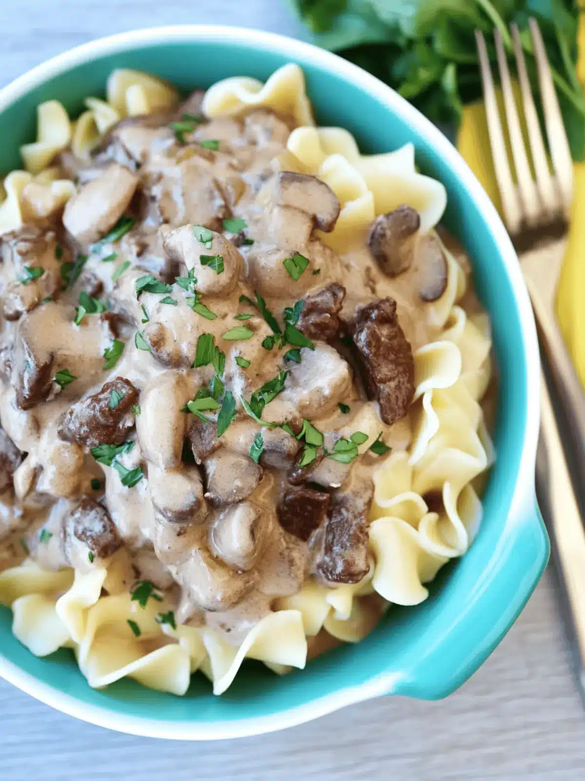 Creamy Homemade Beef Stroganoff Ready in Just 30 Minutes 2 Beef Stroganoff