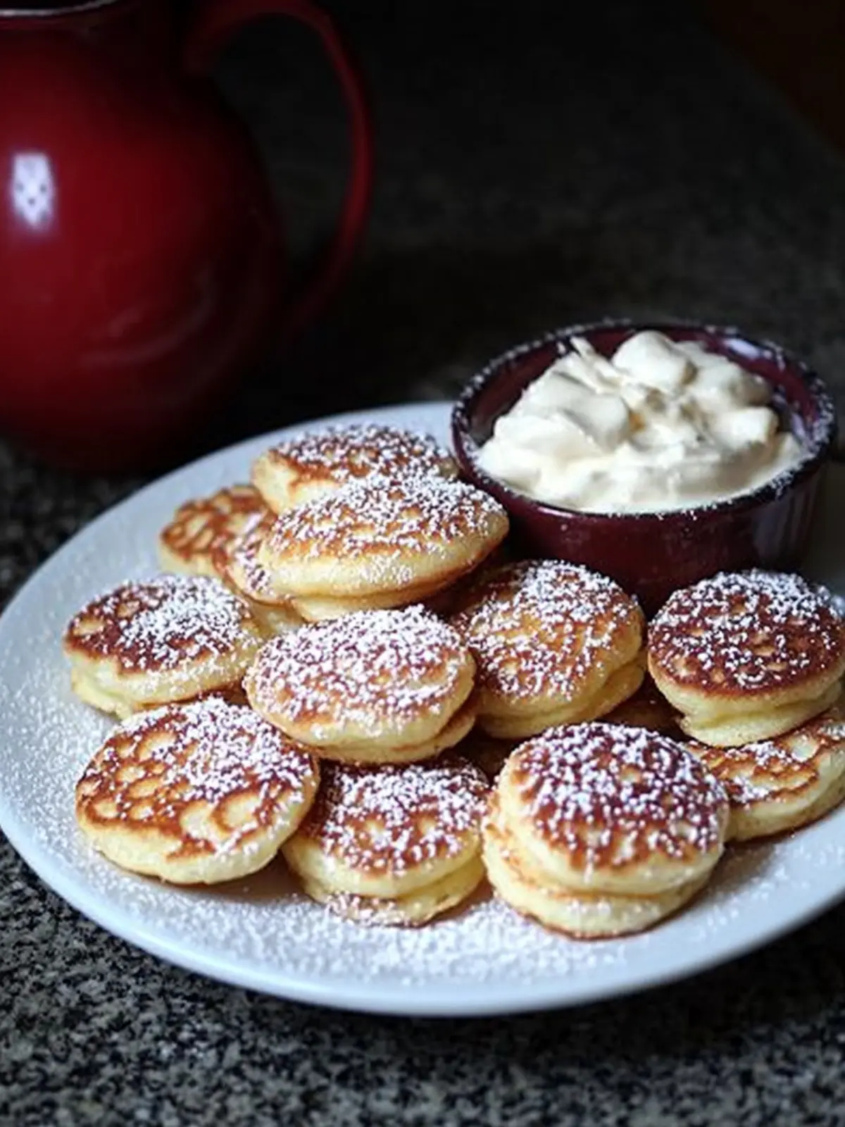 Poffertjes: Irresistibly Fluffy Dutch Pancakes You ll Love 3 Poffertjes (Dutch Pancakes)
