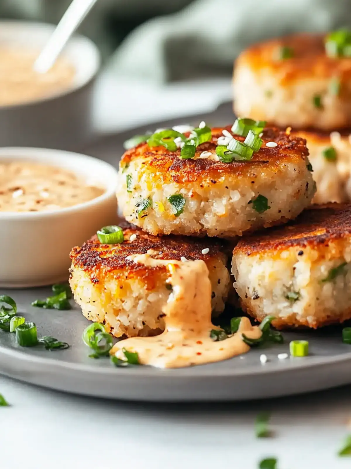 Delicious Tuna Cakes with Spicy Mayo for Quick Dinners 4 Tuna Cakes with Spicy Mayo