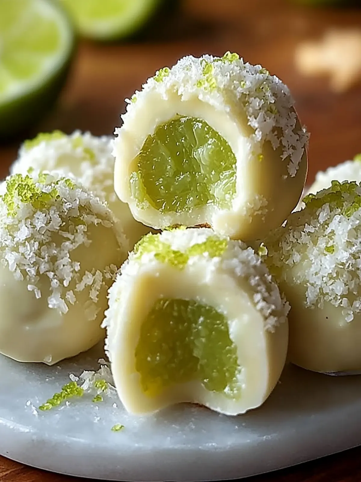 Indulge in Creamy Key Lime Truffles with a Tropical Twist 3 Key Lime Truffles
