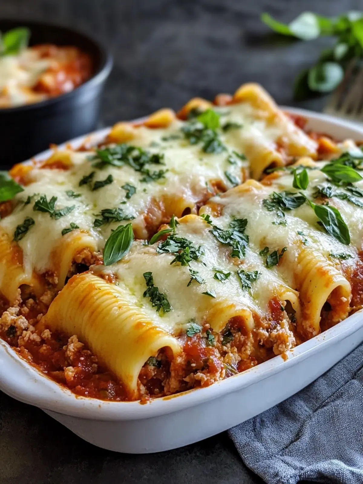 Delicious Stuffed Manicotti with Easy Meat Sauce Magic 4 Stuffed Manicotti