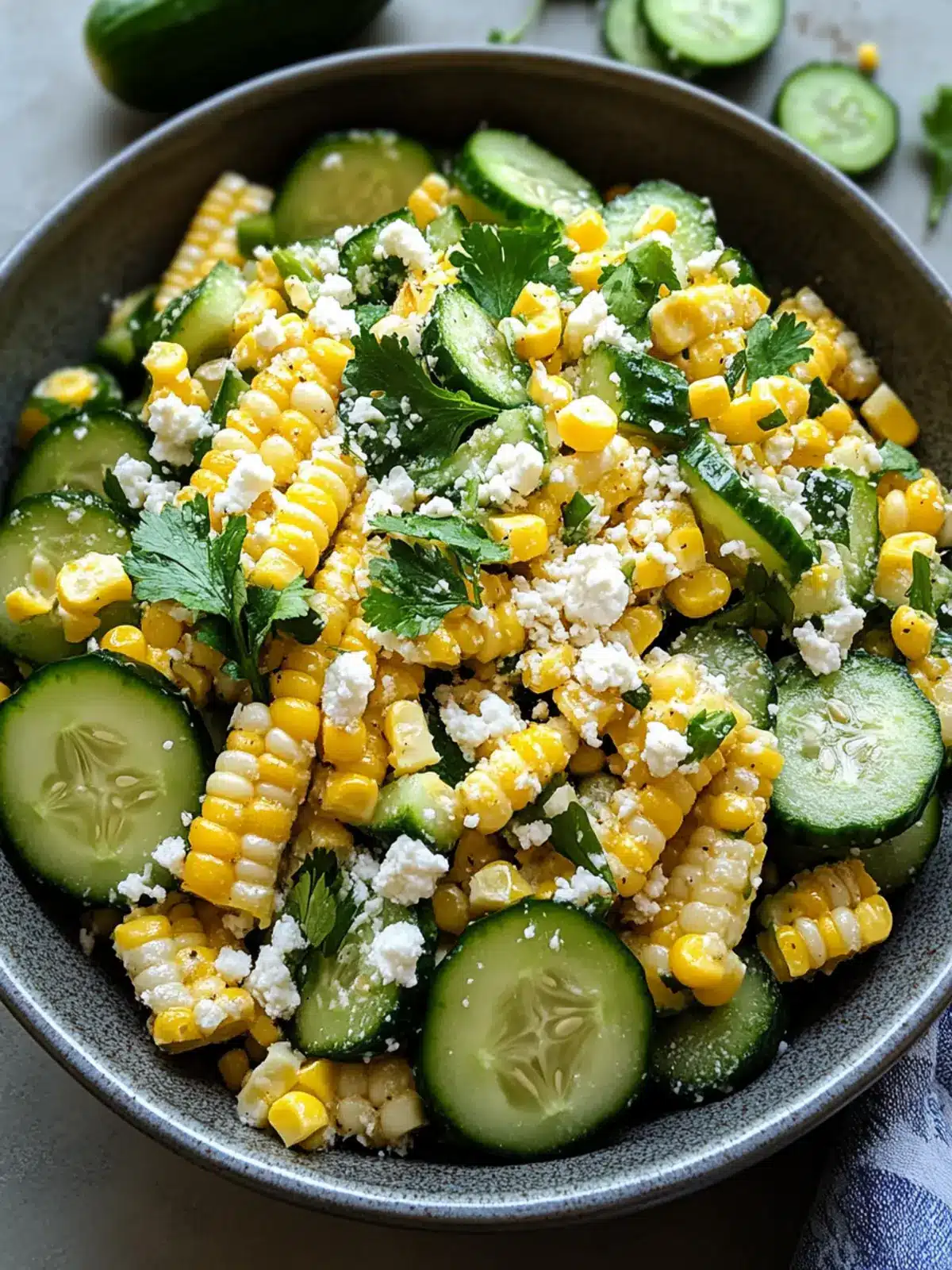 Delicious Street Corn Cucumber Salad for Summer Freshness 3 Street Corn Cucumber Salad