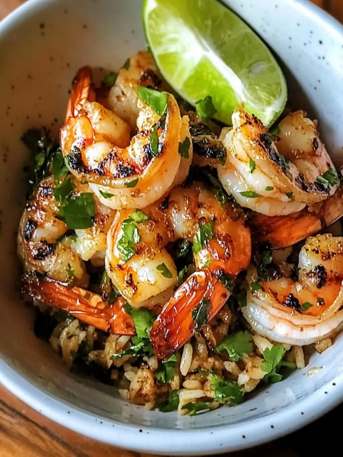 Savor Thai Chili Lemongrass Grilled Shrimp with Lime Rice 3 Thai Chili Lemongrass Grilled Shrimp with Sweet Basil & Lime Fried Rice