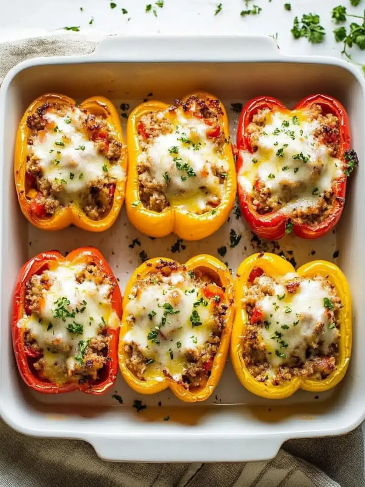 Savory Stuffed Peppers: A Wholesome Family Favorite 4 Stuffed Peppers