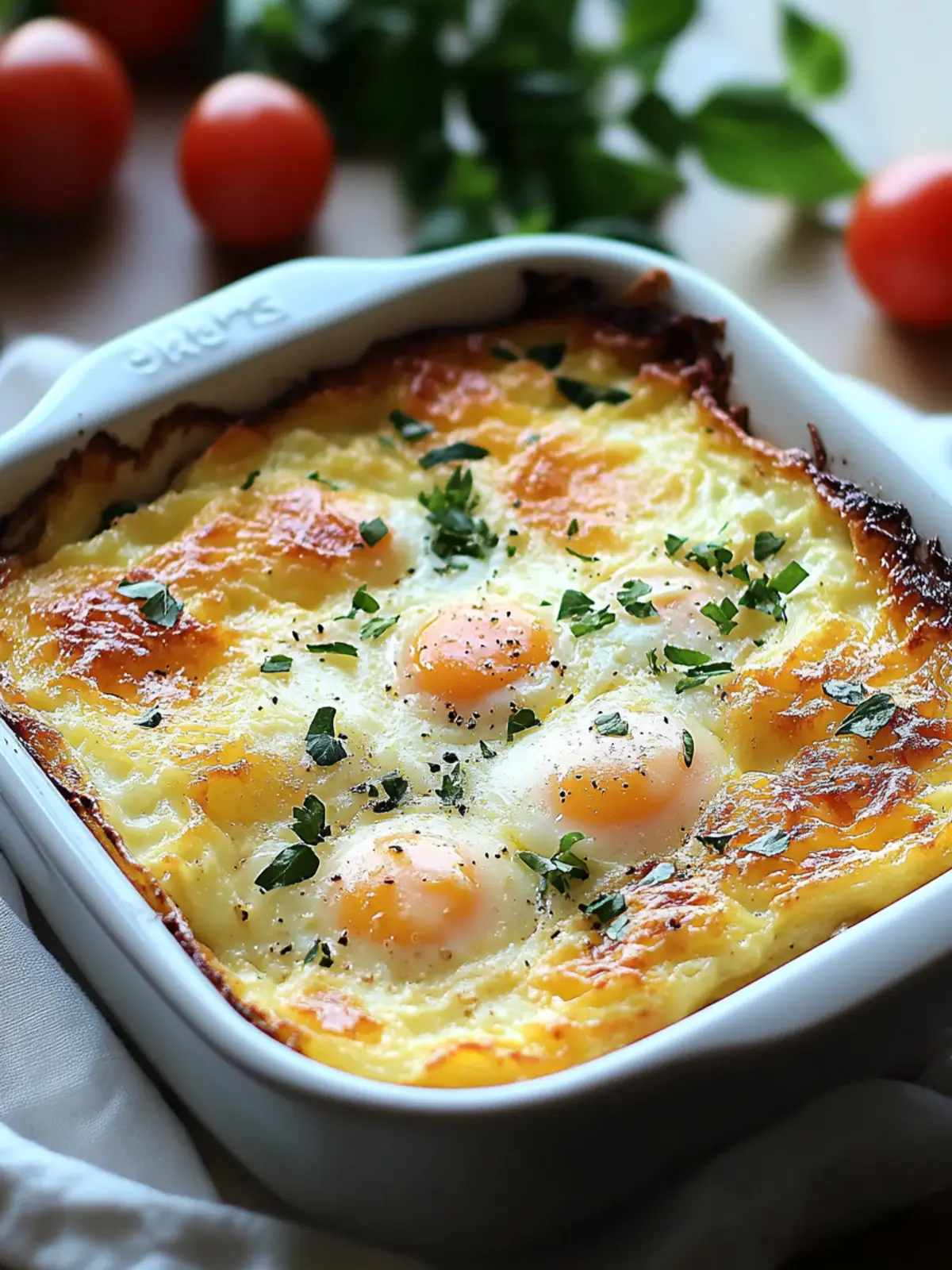 Cheesy Egg Bake: Your New Favorite Make-Ahead Breakfast Delight 4 Cheesy Egg Bake