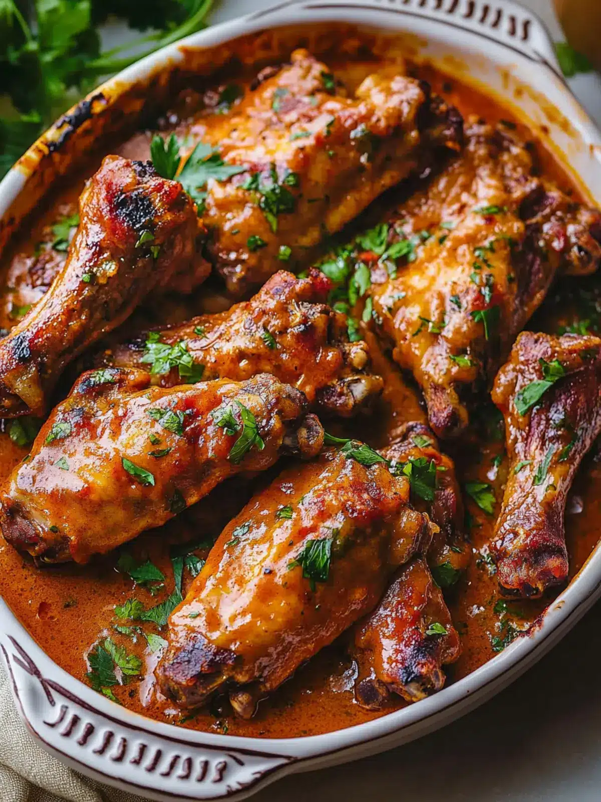 Irresistible Smothered Turkey Wings That Melt in Your Mouth 4 Smothered Turkey Wings