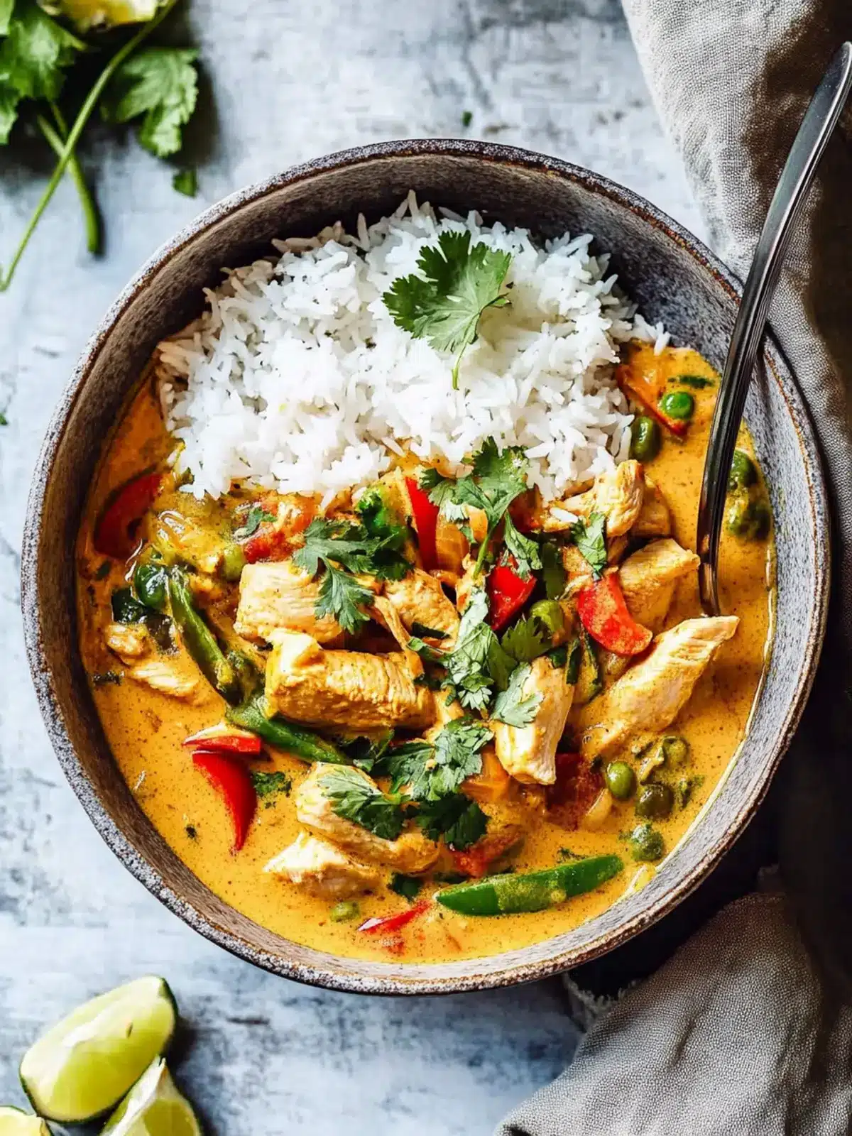 Savory Chicken Coconut Curry Ready in Just 30 Minutes 4 Chicken Coconut Curry