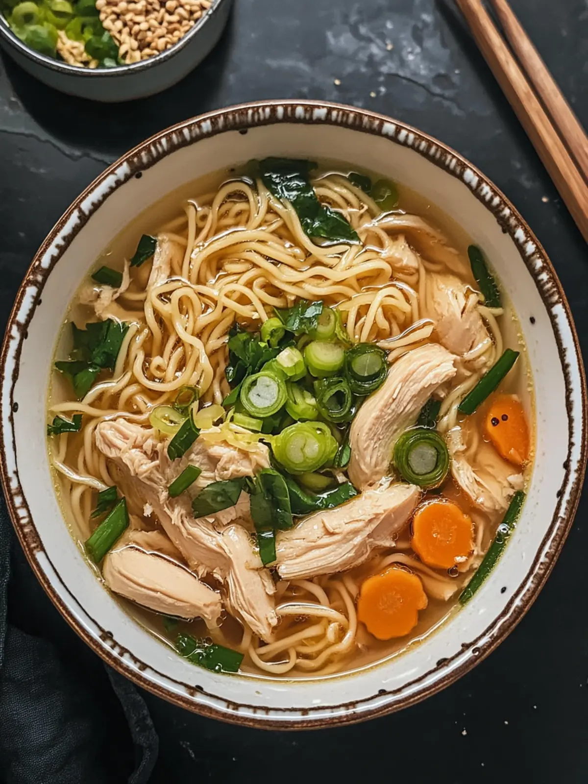 Aromatic Ginger Scallion Chicken Noodle Soup for Cozy Nights 2 Aromatic Ginger Scallion Chicken Noodle Soup