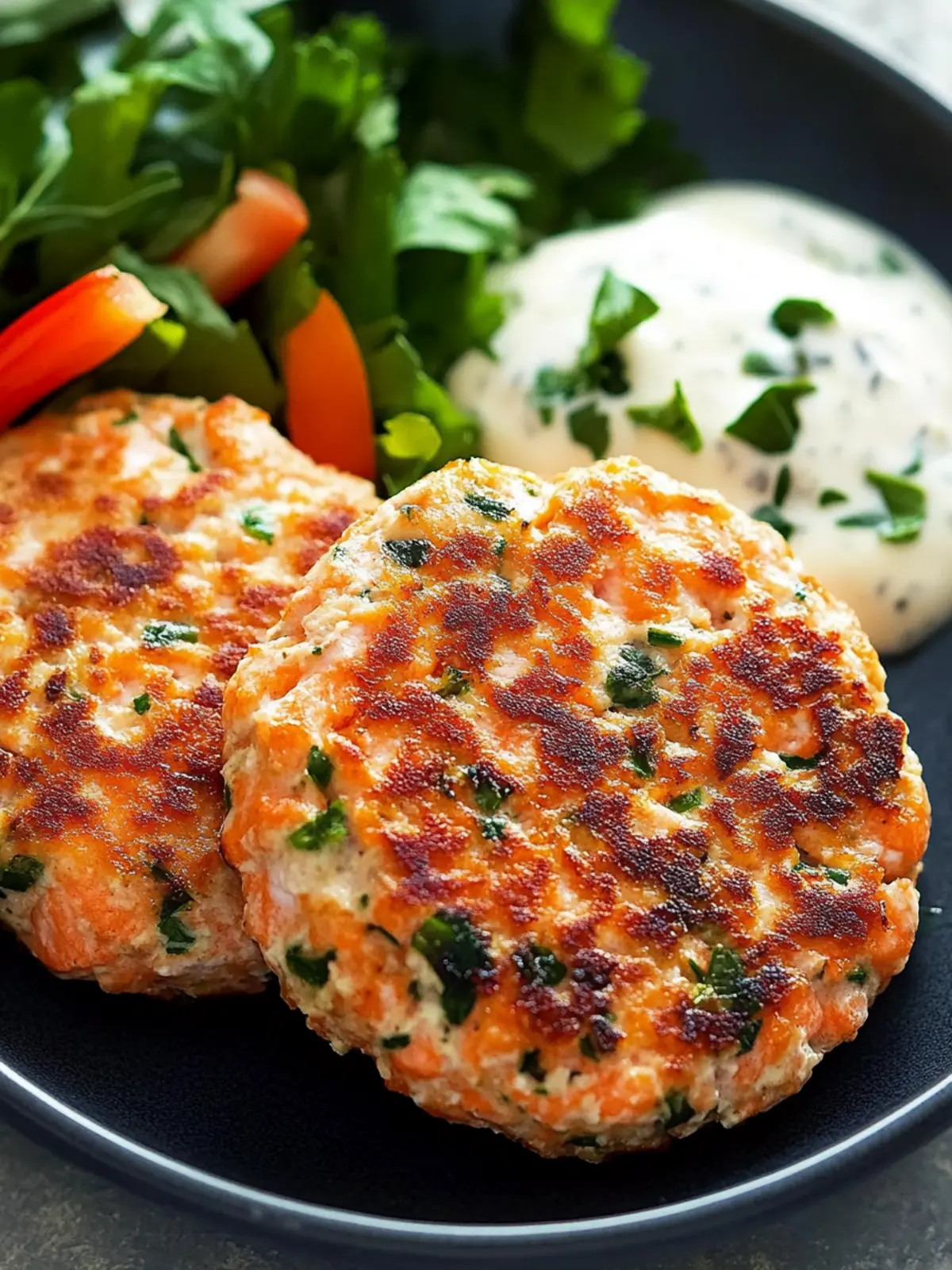 Mediterranean Salmon Patties That Wow in Under 30 Minutes 4 Mediterranean Salmon Patties