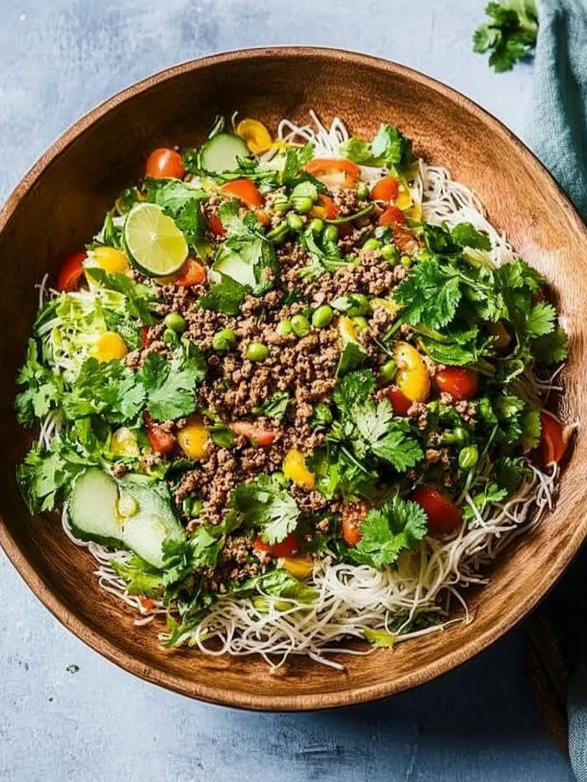 Laab Noodle Salad: A Fresh Twist on Thai Flavor Delight 3 Laab Noodle Salad