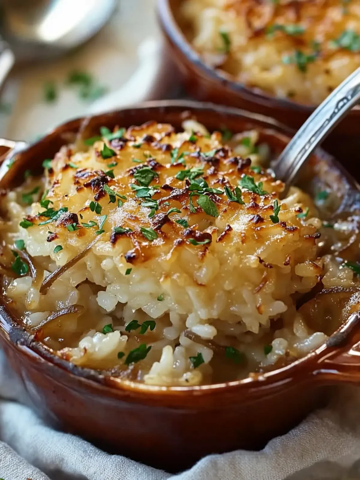 Cozy Up with Savory French Onion Soup Rice Delight 3 French Onion Soup Rice