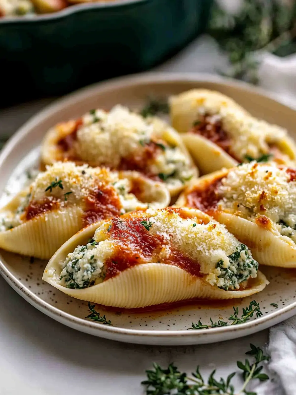Cheesy Christmas Stuffed Shells that Wow Your Guests! 4 Christmas Stuffed Shells