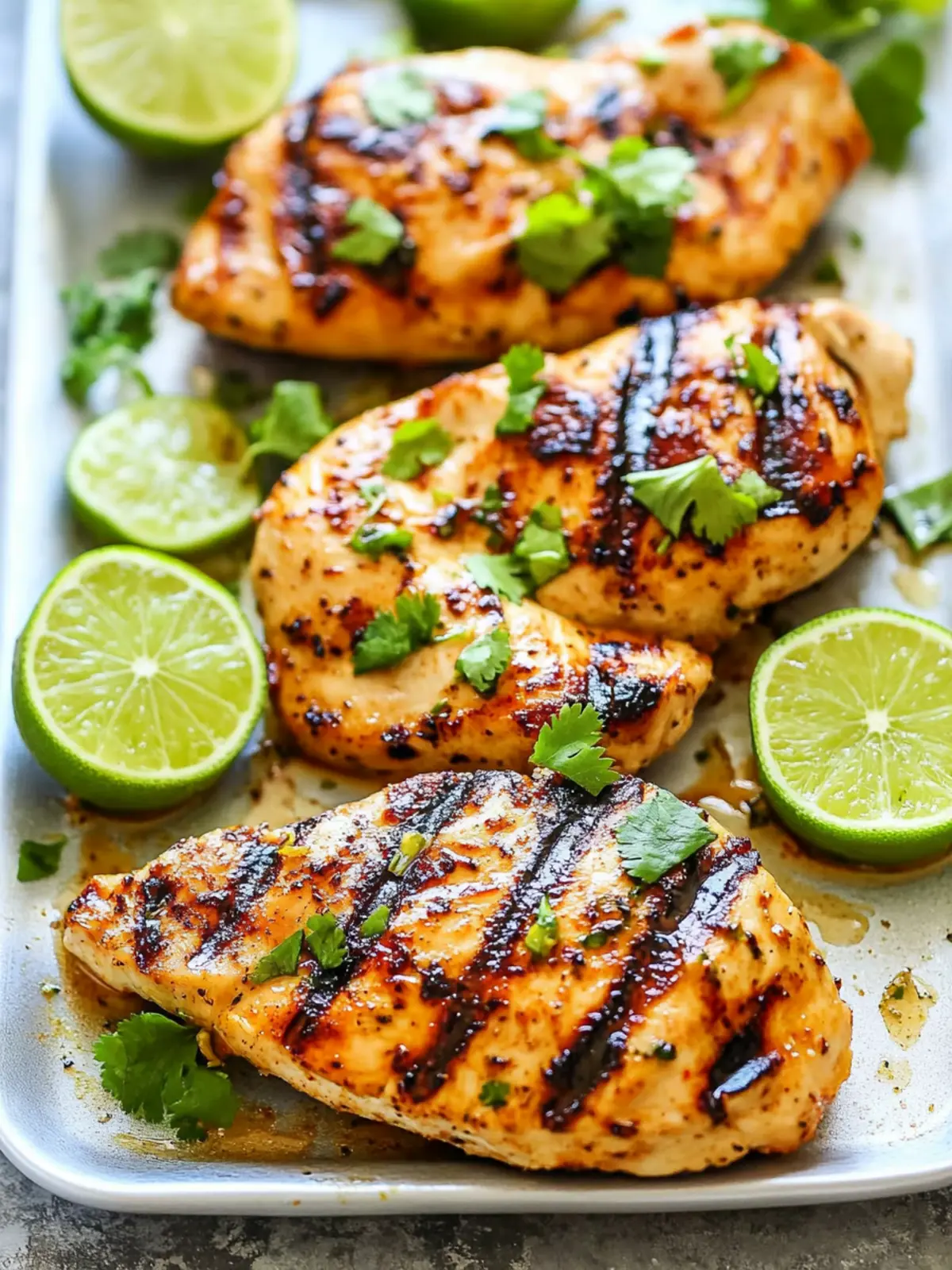 Grilled Lime Cilantro Chicken: A Flavorful Summer Must-Try 3 Grilled Lime Cilantro Chicken
