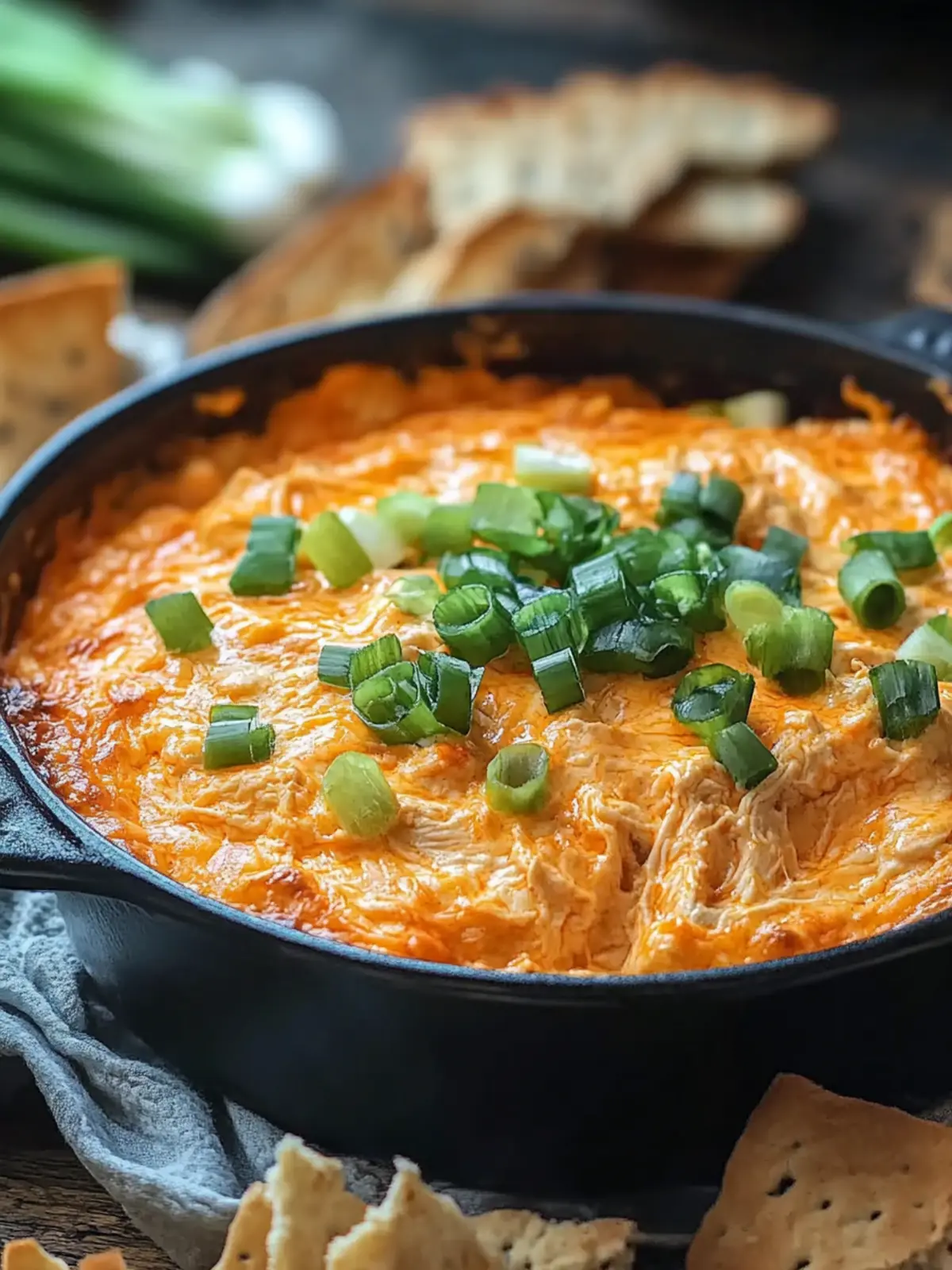 Irresistible Rich and Spicy Buffalo Chicken Dip for Game Day 3 Rich and Spicy Buffalo Chicken Dip