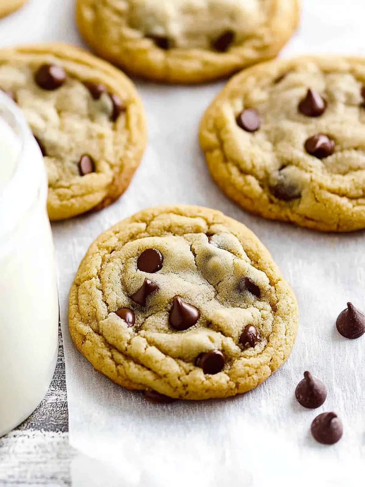 Soft Chocolate Chip Cookies: No Chilling, Just Pure Bliss 4 Soft Chocolate Chip Cookies