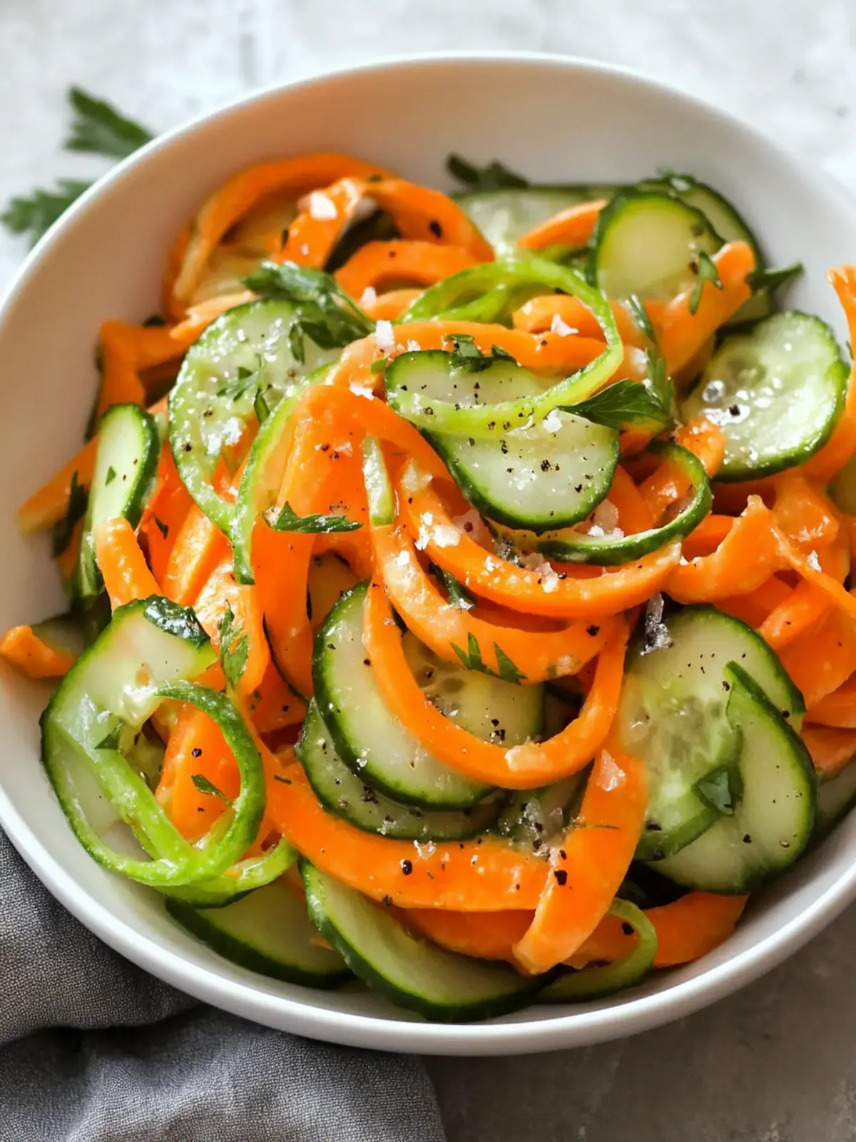Cucumber Carrot Salad That Will Revitalize Your Meals 4 Cucumber Carrot Salad