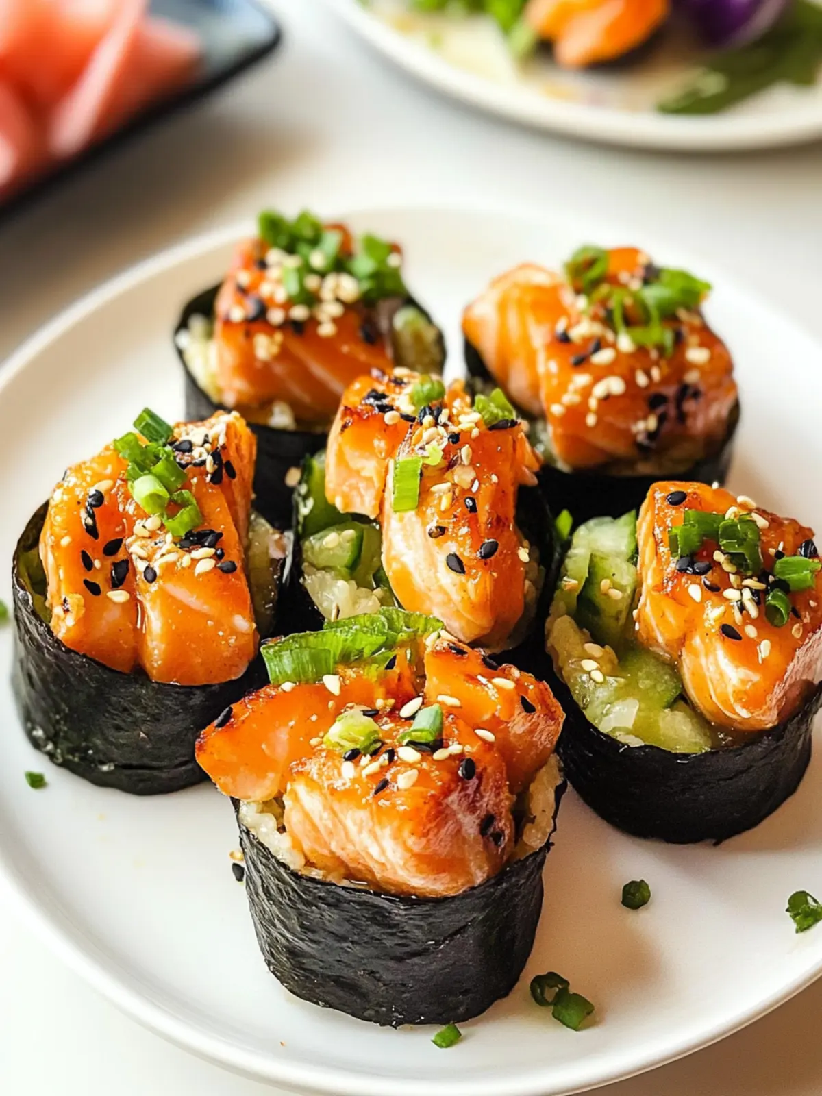 Baked Salmon Sushi Cups: Easy, Delicious, and Totally Addictive 3 Baked Salmon Sushi Cups