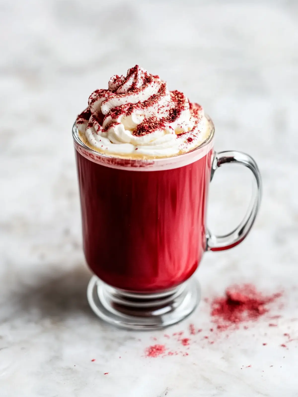 Indulge in a Cozy Red Velvet Latte You'll Love 3 Red Velvet Latte
