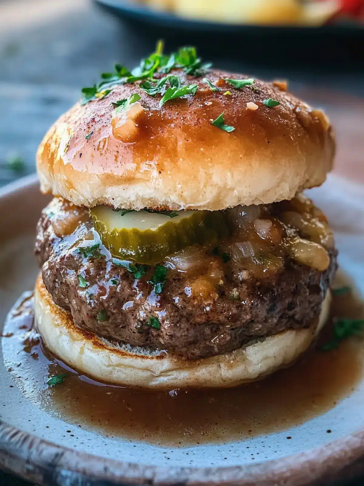 Grandma's Polish Hamburgers in Mushroom Gravy for Cozy Nights 3 Grandma s Polish Hamburgers